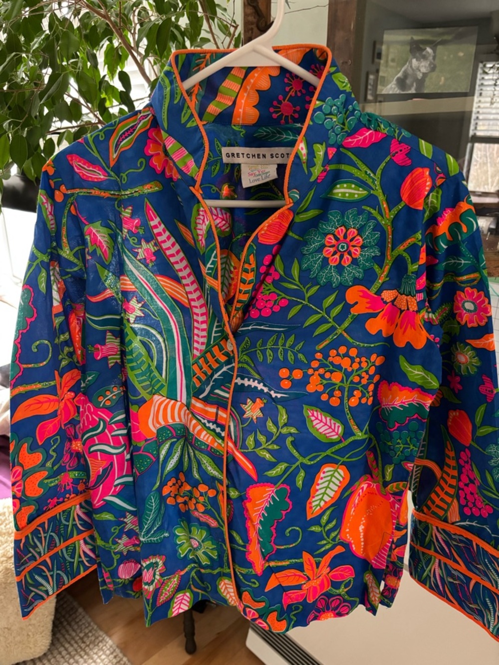 Gretchen Scott SET Vibrant Floral Top and Pants